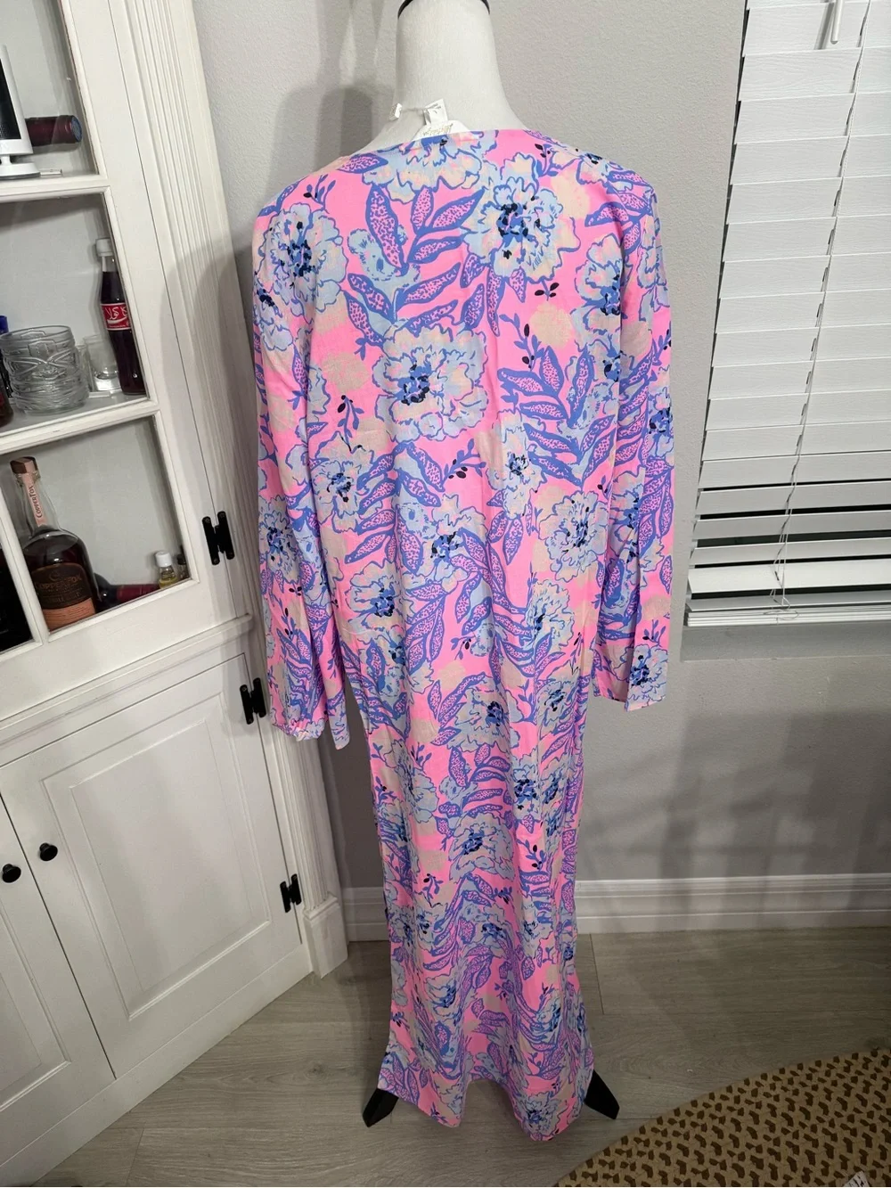 Lilly Pulitzer Perry Long Sleeve Maxi Cover-Up - Picture 7 of 8